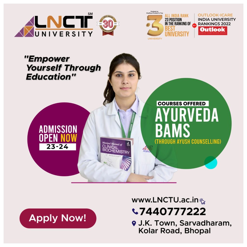 L.N. Ayurveda College Hospital LNCT University School of Ayurveda