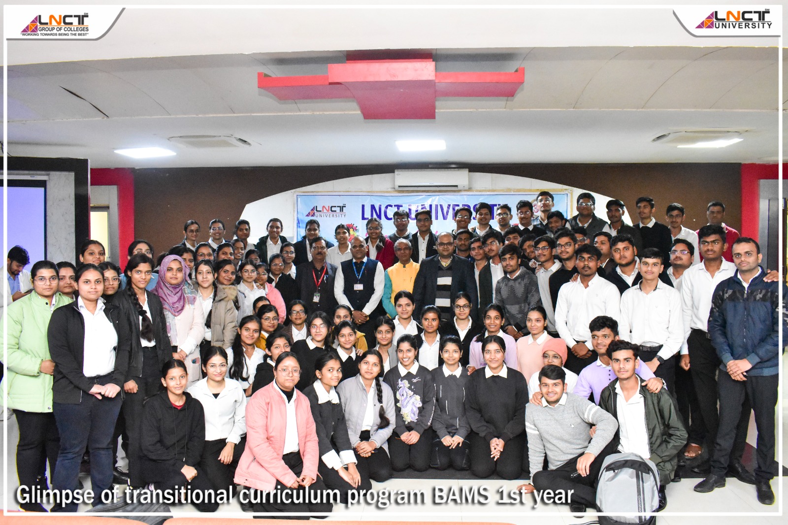 Orientation session for the recently enrolled BAMS students LNCT