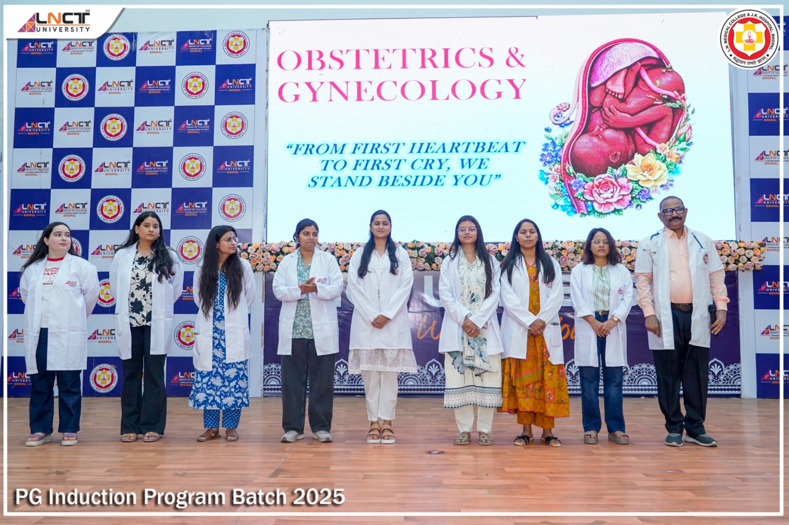 A memorable beginning for the PG Induction Program Batch 2025 at LNCT ...