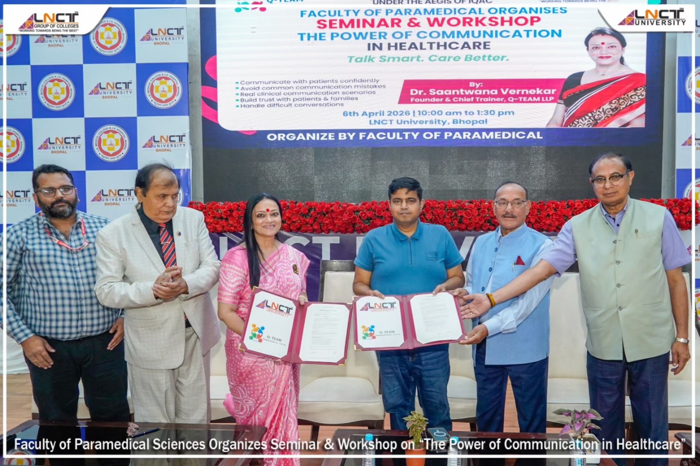 Knowledge Exchange Conference A Milestone of Collaboration and Knowledge Exchange - LNCT University