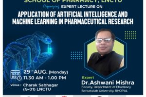 Expert Lecture on Application of Artificial Intelligence and Machine Learning in Pharmaceutical Research