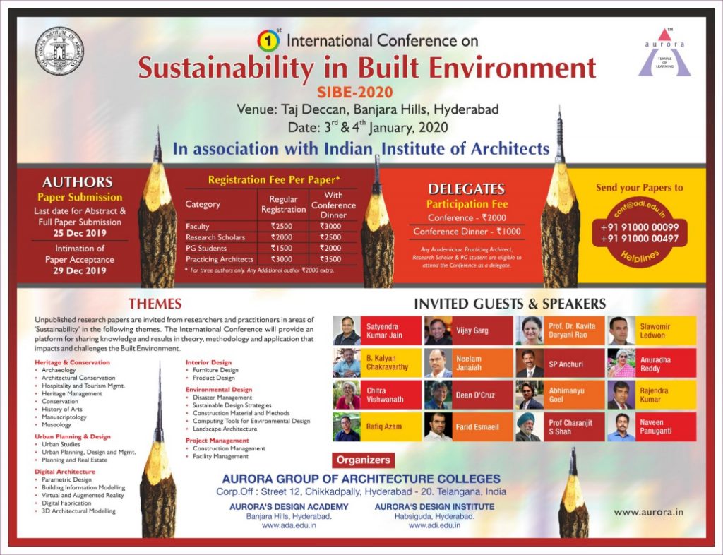 Dr.Sheetal Sharma, Professor, School of Architecture , presented paper